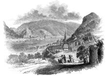 St. Goar, on the Rhine, 1845. Creator: Unknown.