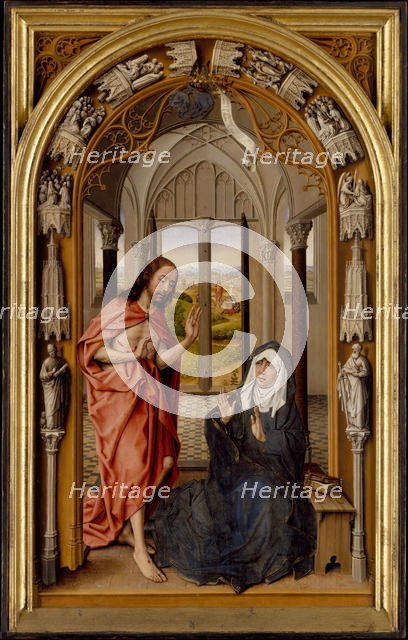 Christ Appearing to His Mother, ca. 1496. Creator: Juan de Flandes, the Elder.