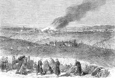 The War in Denmark: Repulse of the Prussians on March 28, viewed from the Danish Redoubts..., 1864. Creator: Unknown.