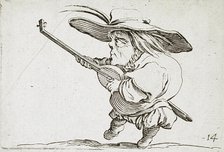 The Lute Player, c1616. Creator: Jacques Callot.
