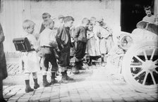 Children at Riviere, Belg., between c1910 and c1915. Creator: Bain News Service.