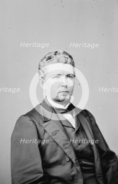 James Falconer Wilson of Iowa, between 1855 and 1865. Creator: Unknown.