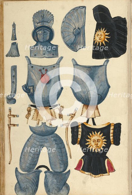 Tournament Armor, about 1560-1570. Creator: Unknown.