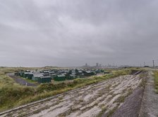 South Gare Fisherman's Huts, South Gare, Redcar and Cleveland, 2019. Creator: James O Davies.