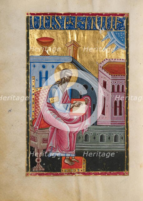 Saint Matthew, 1637-1638. Creators: Malnazar, Aghap'ir.