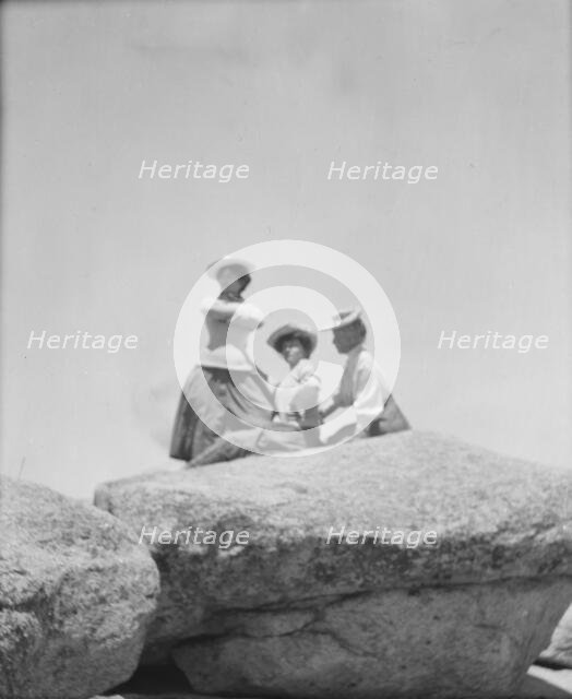 Travel views of Yosemite National Park, between 1903 and 1906. Creator: Arnold Genthe.