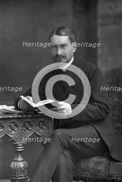 Reverend Hugh Price Hughes (1847-1902), 1890.Artist: W&D Downey