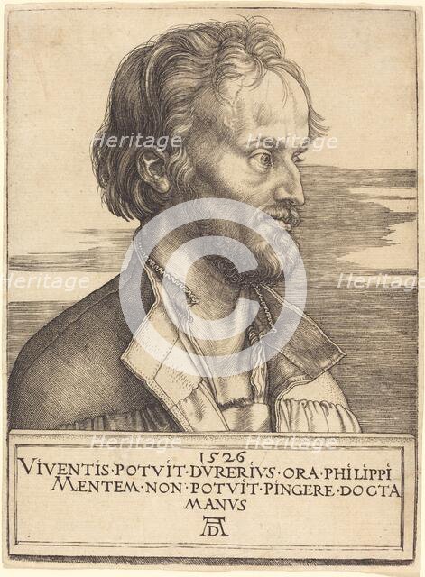 Philip Melanchthon, 1526. Creator: Albrecht Durer.