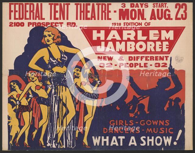 Harlem Jamboree, Peoria, IL, 1938. Creator: Unknown.
