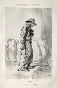 Un Fort. Creator: Paul Gavarni (French, 1804-1866).