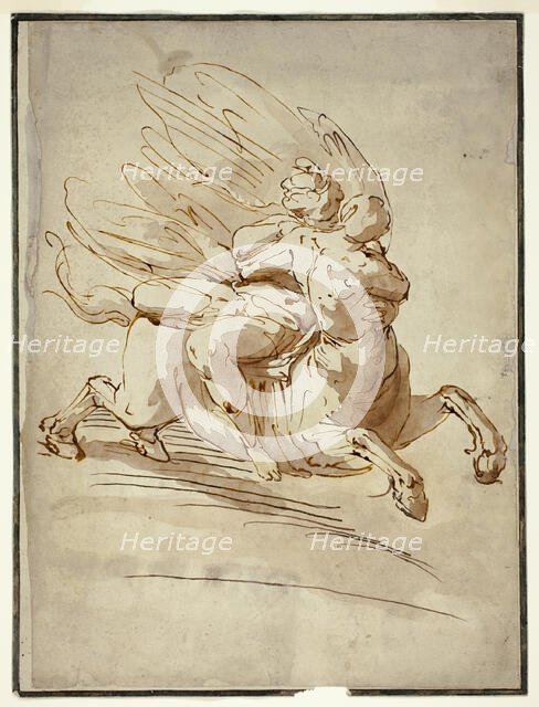 Rape of Deianira, after c. 1575. Creator: Unknown.