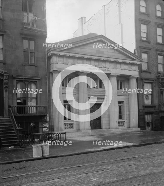 19th Ward Bank, Thirty-fourth Street Branch, exterior, New York, N.Y., between 1905 and 1915. Creator: Unknown.