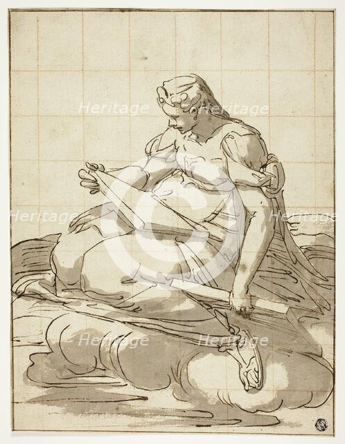 Sibyl in the Clouds, after 1570. Creator: Unknown.