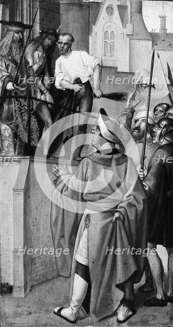 Ecce Homo, (reverse) Christ Blessing; The Disrobing of Christ, (reverse) Saint John the Baptist. Creator: Unknown.