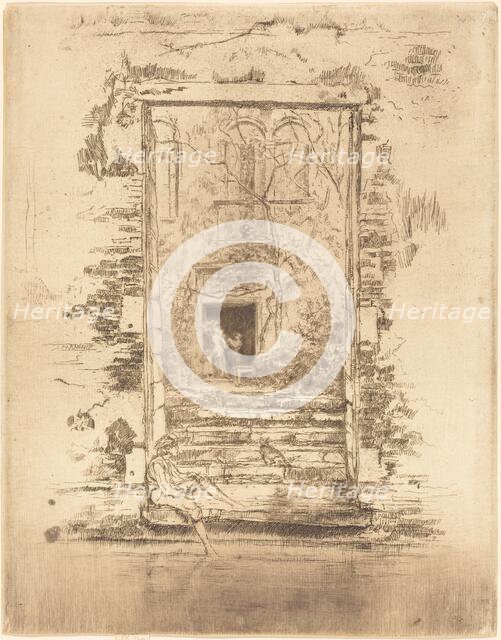 Garden, 1880. Creator: James Abbott McNeill Whistler.