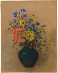 Wildflowers, c. 1905. Creator: Odilon Redon.