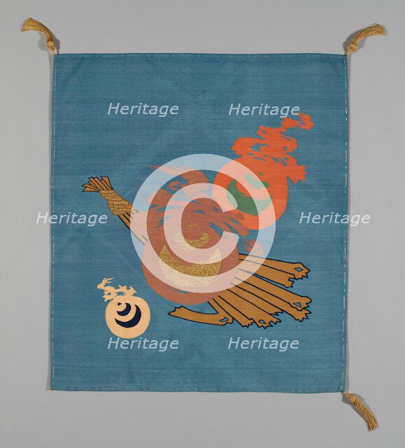 Fukusa (Gift Cover), Japan, late Edo period (1789-1868)/ Meiji period (1868-1912), 19th century. Creator: Unknown.