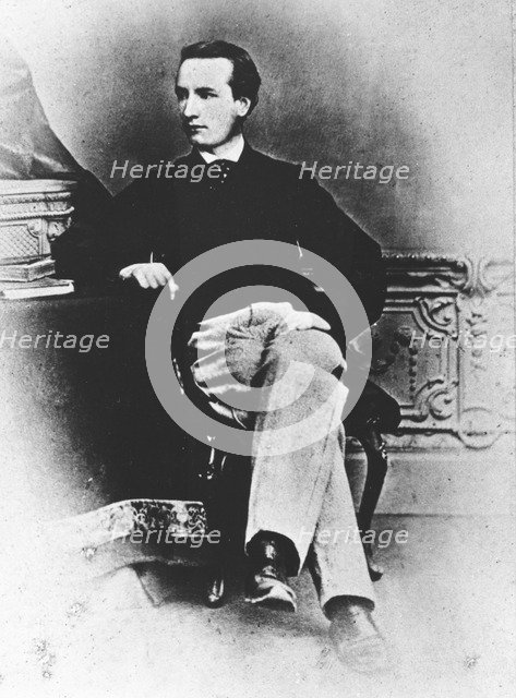 John Couch Adams (1819-92), English astronomer and mathematician, c1846. Artist: Unknown