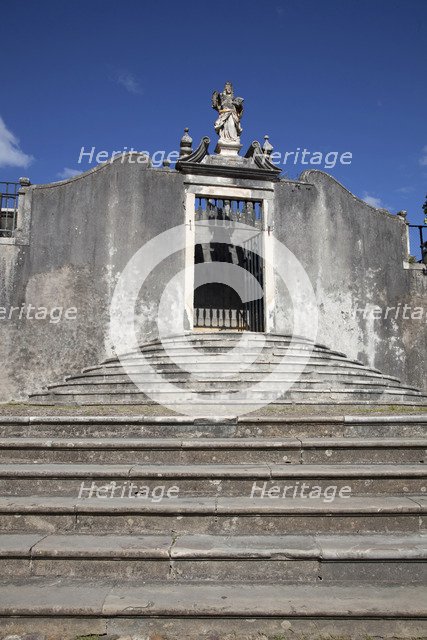 Steps and gate, University of Coimbra, Portugal, 2009. Artist: Samuel Magal
