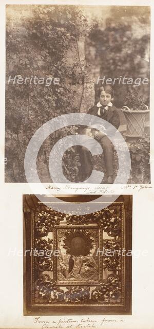 Harry Strangways, present Lord Ilchester; From a Picture Taken from a Church at Kertch, 1853-1856. Creator: Jane Martha St. John.