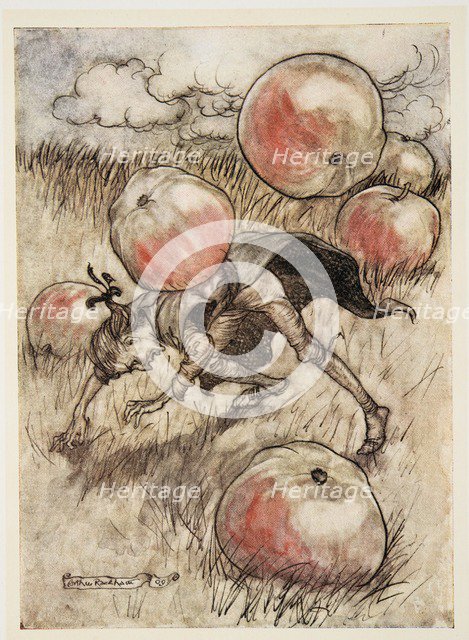 Apples Came Tumbling about my Ears, 1909.