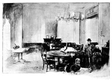 In Clubland - No. V: the Travellers' Club - the Morning Room, 1898. Creator: Unknown.
