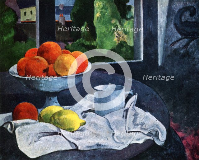 'Still Life with Fruit, Brittany', 19th century (1939).Artist: Paul Gauguin