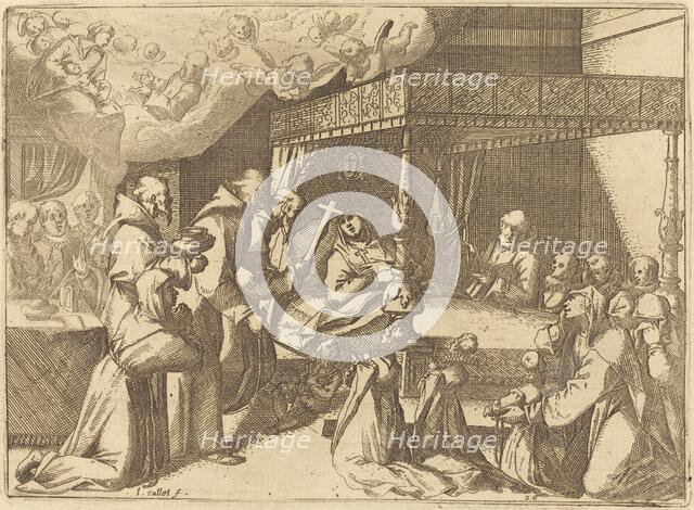 The Death of the Queen, 1612. Creator: Jacques Callot.