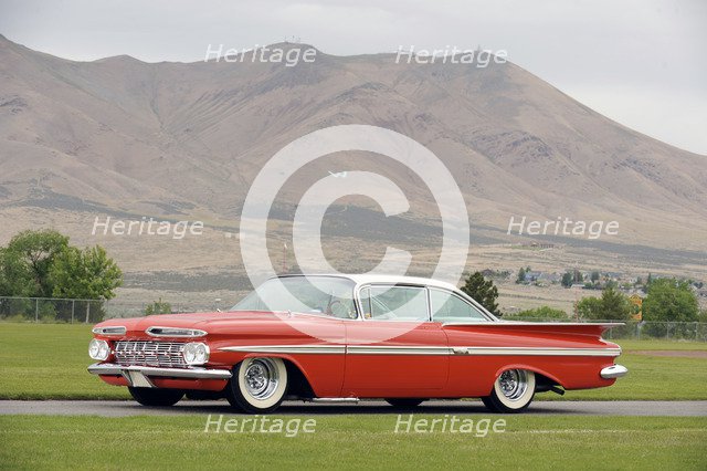 Chevrolet Impala Bubble top 1959. Artist: Simon Clay.