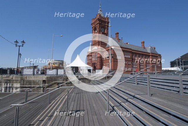 Cardiff, Pierhead Building, 2009. Creator: Ethel Davies.