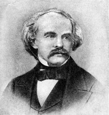 'Nathaniel Hawthorne, Author of Tanglewood Tales', 1923.Artist: Rischgitz Collection