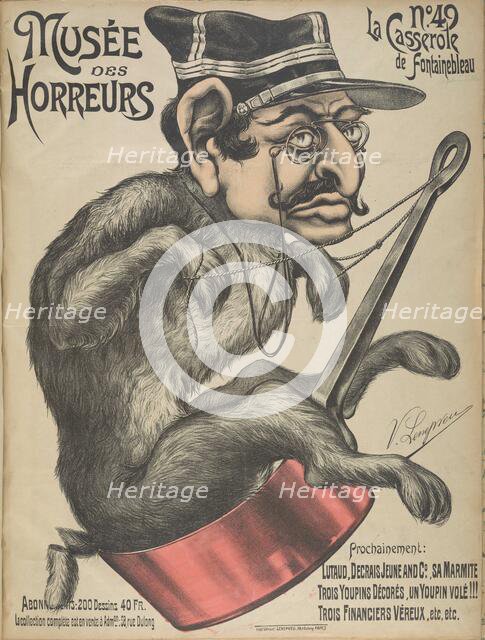 Musée des Horreurs (Gallery of Horrors): Alfred Dreyfus  , 1900. Creator: Lenepveu, Victor (active End of 19th century).