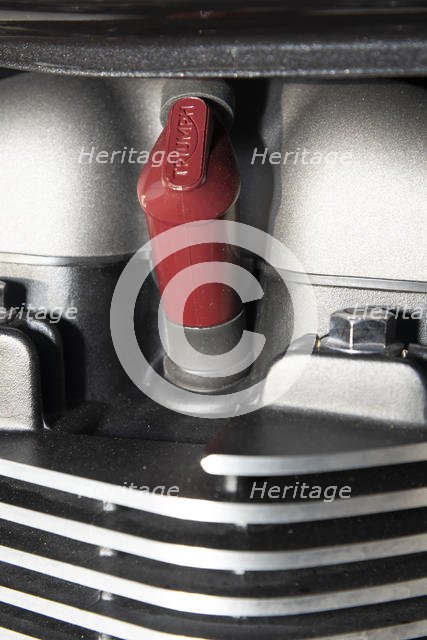 2019 Triumph Thruxton TFC 1200cc. Creator: Unknown.