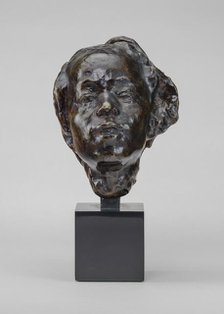 Head of Hanako (Ohta Hisa), model c. 1908, cast 1965. Creator: Auguste Rodin.