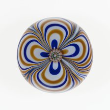 Paperweight, France, c. 1845-60. Creator: Saint-Louis Glassworks.