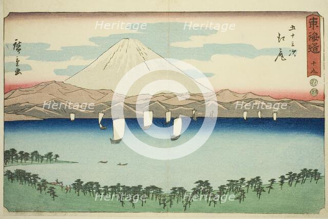 Ejiri-No. 19, from the series "Fifty-three Stations of the Tokaido (Tokaido gojusan..., c. 1847/52. Creator: Ando Hiroshige.