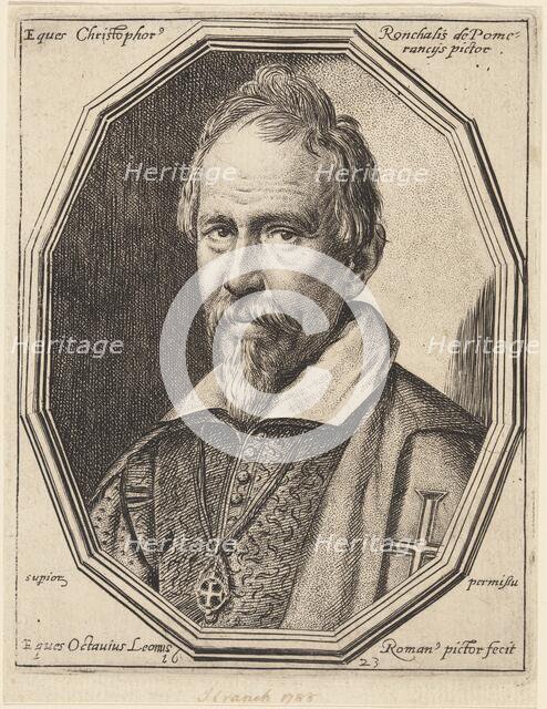 Cristoforo Roncalli, 1623. Creator: Ottavio Mario Leoni.