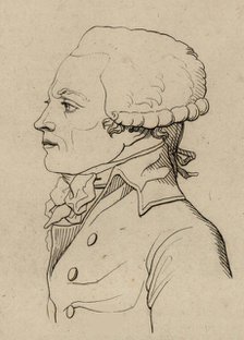 Maximilien de Robespierre (1758-1794) , 1792.