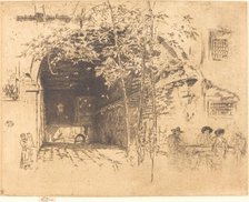 The Traghetto, No.II, 1880. Creator: James Abbott McNeill Whistler.