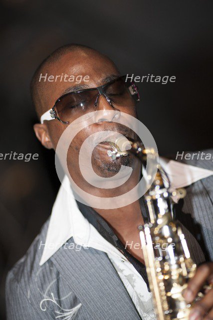 Eric Darius, 2010. Artist: Alan John Ainsworth.