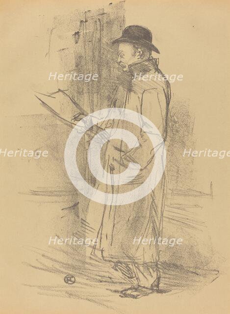 Benefit for Firmin Gémier, 1897. Creator: Henri de Toulouse-Lautrec.