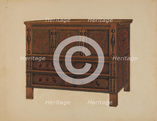 Chest, probably 1937. Creator: Meyer Goldbaum.