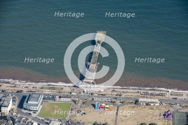 Pleasure Pier, Teignmouth, Devon, 2016. Creator: Damian Grady.