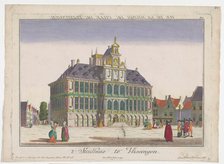 View of the town hall in Vlissingen, 1742-1801. Creator: Johann Balthasar Probst.