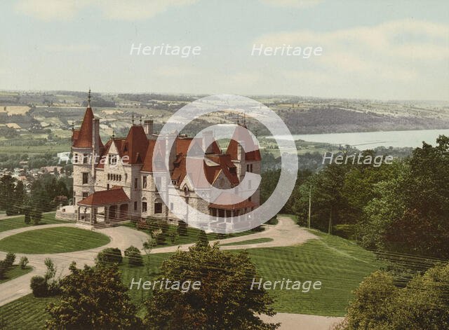 Chi Psi Fraternity House, Cornell University, ca 1900. Creator: Unknown.