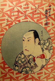 Kabuki Actor Nakamura Shikan Backstage (Nakamura Shikan rakuya no zu), 1826. Creator: Juyodo Toshikuni.