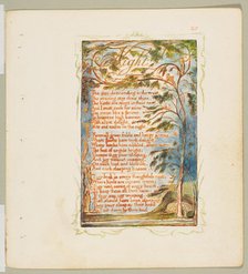 Songs of Innocence and of Experience: Night, ca. 1825. Creator: William Blake.