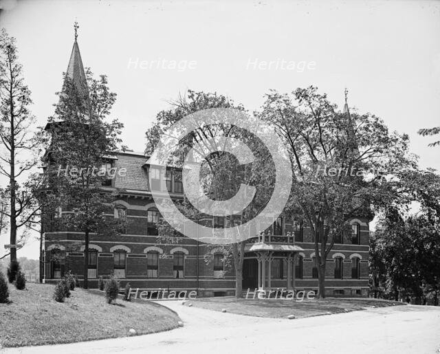 Maternity building, New England Hospital for Women & Children, Dimock Street, Boston, Mass., between Creator: Unknown.