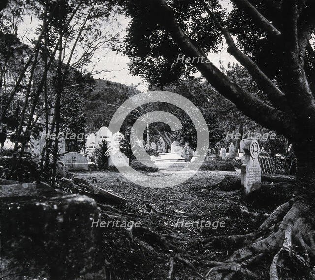 Cemetery, Happy Valley, Hong Kong,  1981 (from a negative of 1868/1871). Creator: John Thomson.