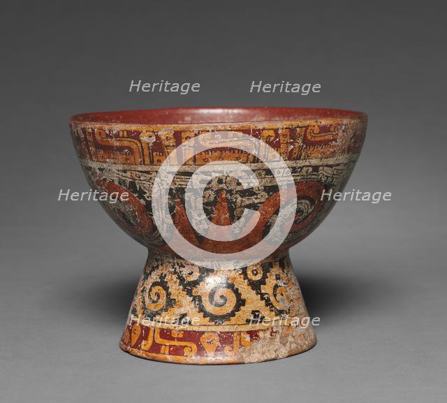 Pedestal Bowl, c. 900-1519. Creator: Unknown.
